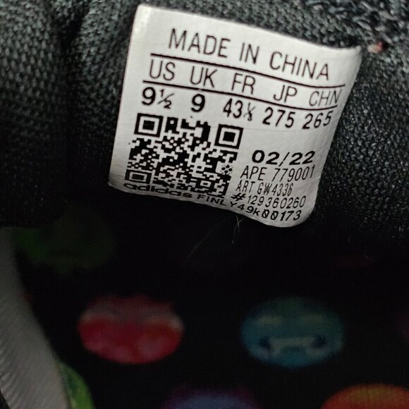 Adidas Dame 8 Big Mood Core Black Grey Six Panther Cyan Basketball Sneaker Shoe - Picture 9 of 12